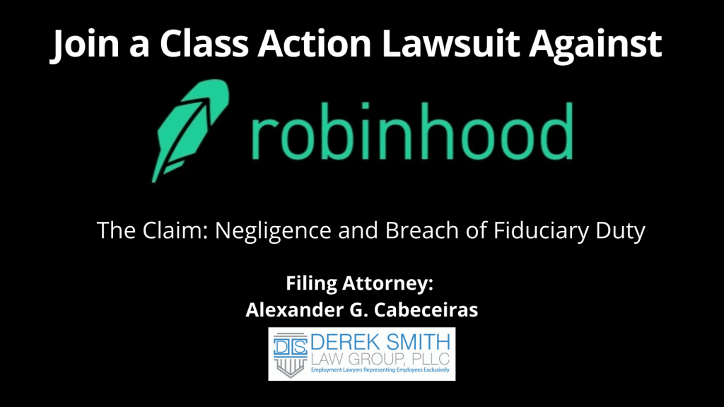 If you have a claim against Robinhood Financial, contact us to join the class-action lawsuit against them! #Robinhood #wallstreetbets #classaction #GameStop #RobinhoodApp #Reddit #classactionrobinhood #robinhoodlawsuit #wallstreet # AOC #SenTedCruz #Robinhoodscandal #Robinhoodrestrictions #RetailInvestors #RobinhoodMarketManipulation #IllegalMarketCrimes #Freetrade