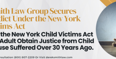 Derek Smith Law Group Secures $15M Verdict Under the New York Child Victims Act
