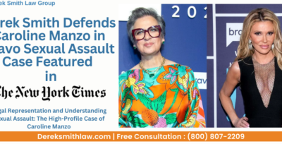 Derek Smith Defends Caroline Manzo in Bravo Sexual Assault Case Featured in NY Times