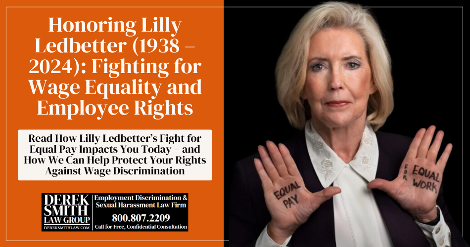 Honoring Lilly Ledbetter: Fighting for Wage Equality and Employee Rights